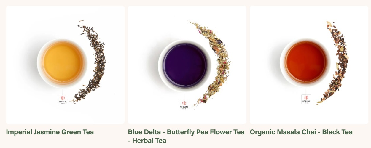 Genuine Tea Varieties